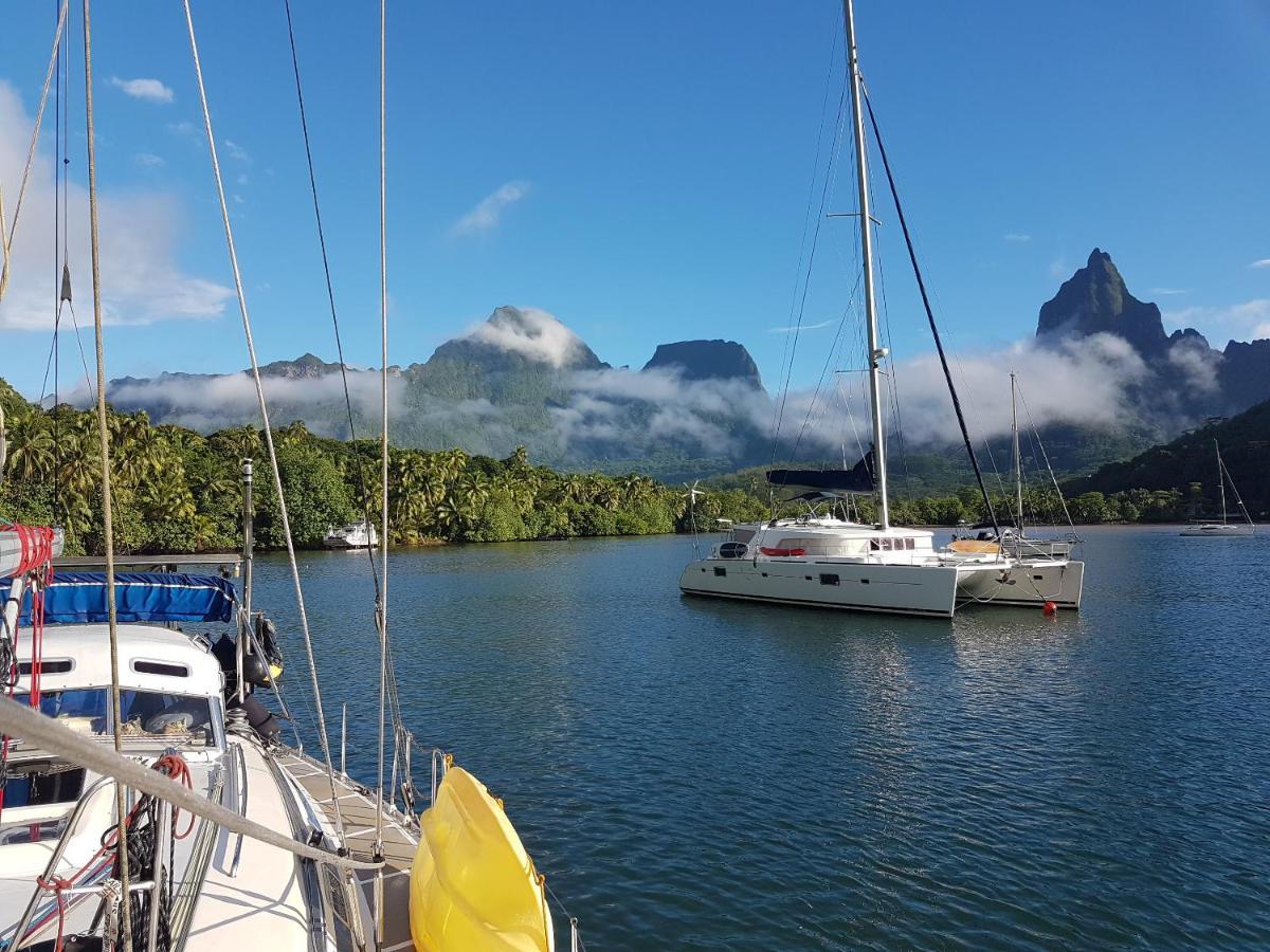 2 Nuits Insolites & 1 Excursion Voile A Bord Du Voilier Mori Ora Moorea Exterior foto