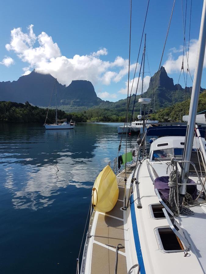 2 Nuits Insolites & 1 Excursion Voile A Bord Du Voilier Mori Ora Moorea Exterior foto